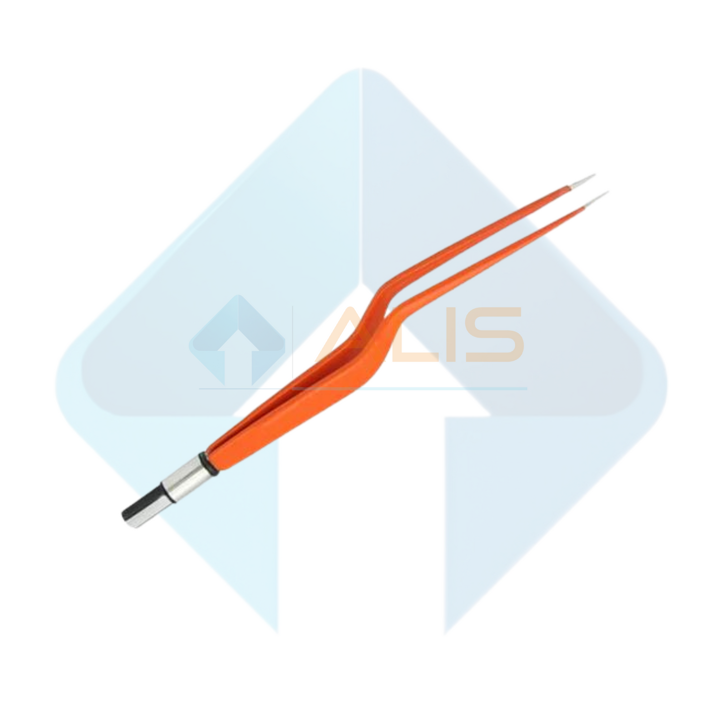Non-Stick Bipolar Forceps Straight/Bayonet Orange Reusable Fine Tip 0.5