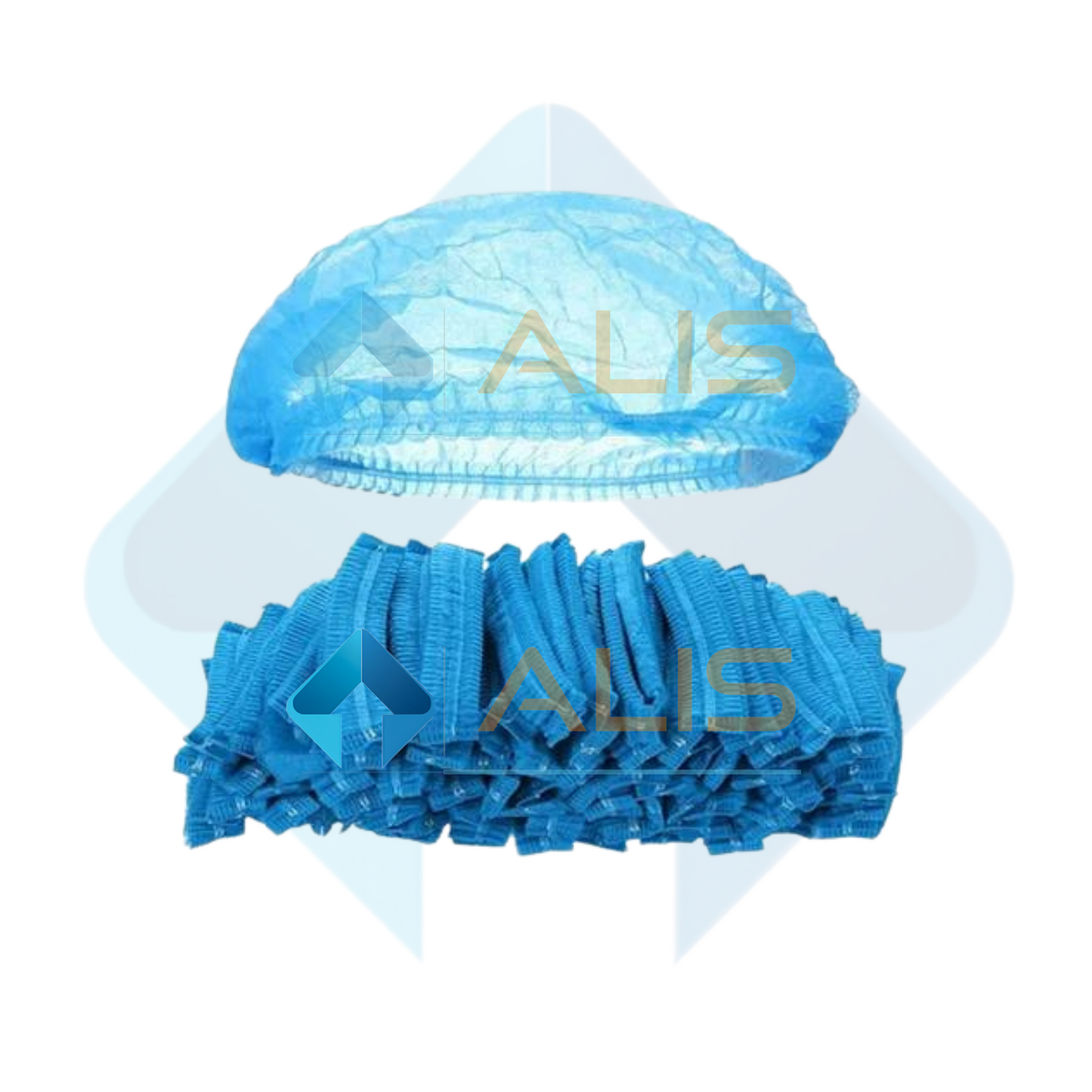 Disposable Bouffant Cap, Non Woven (Pack of 100 Pcs.)