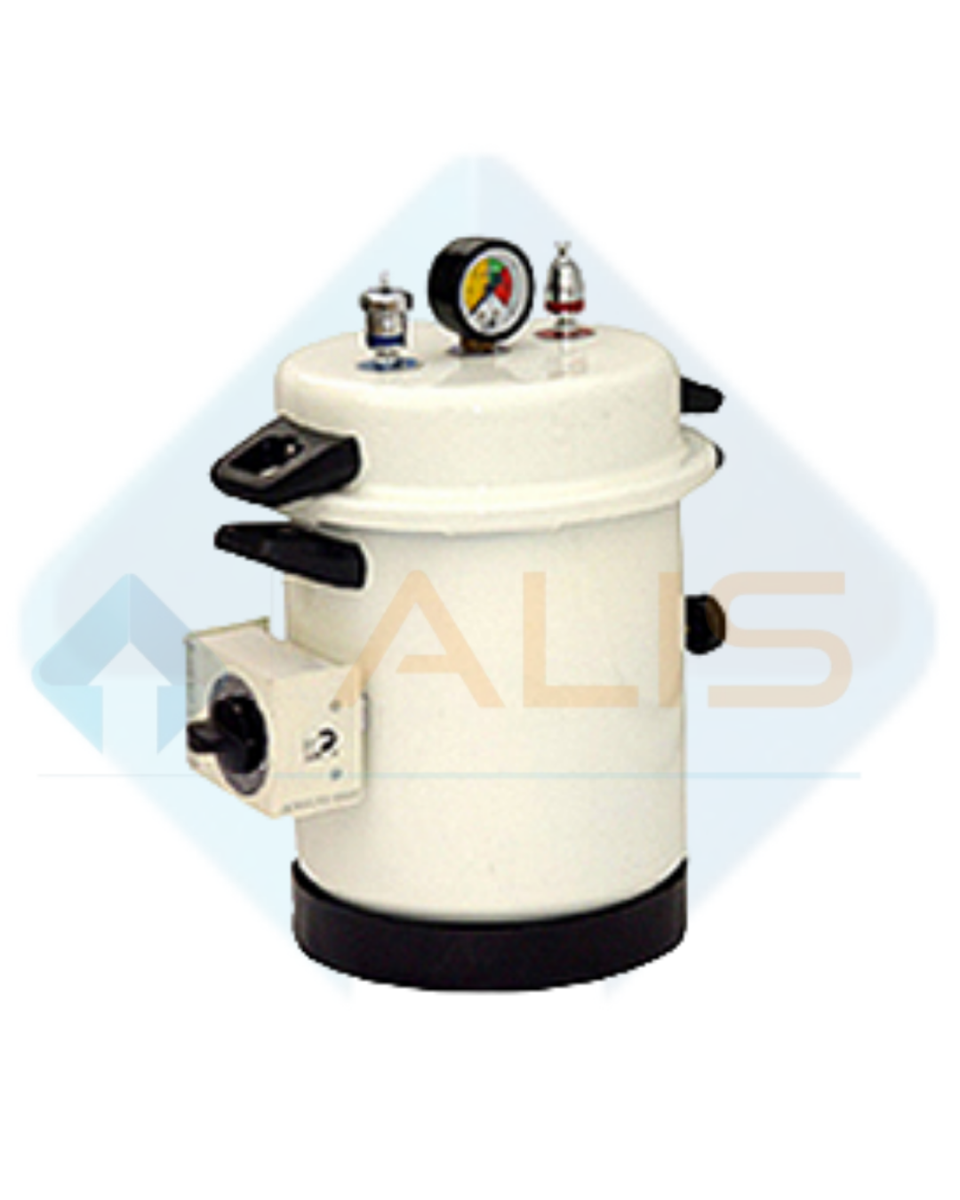 Dental Autoclave with Timer Pressure Cooker Type, Epoxy Finish, Electric, 10 litre