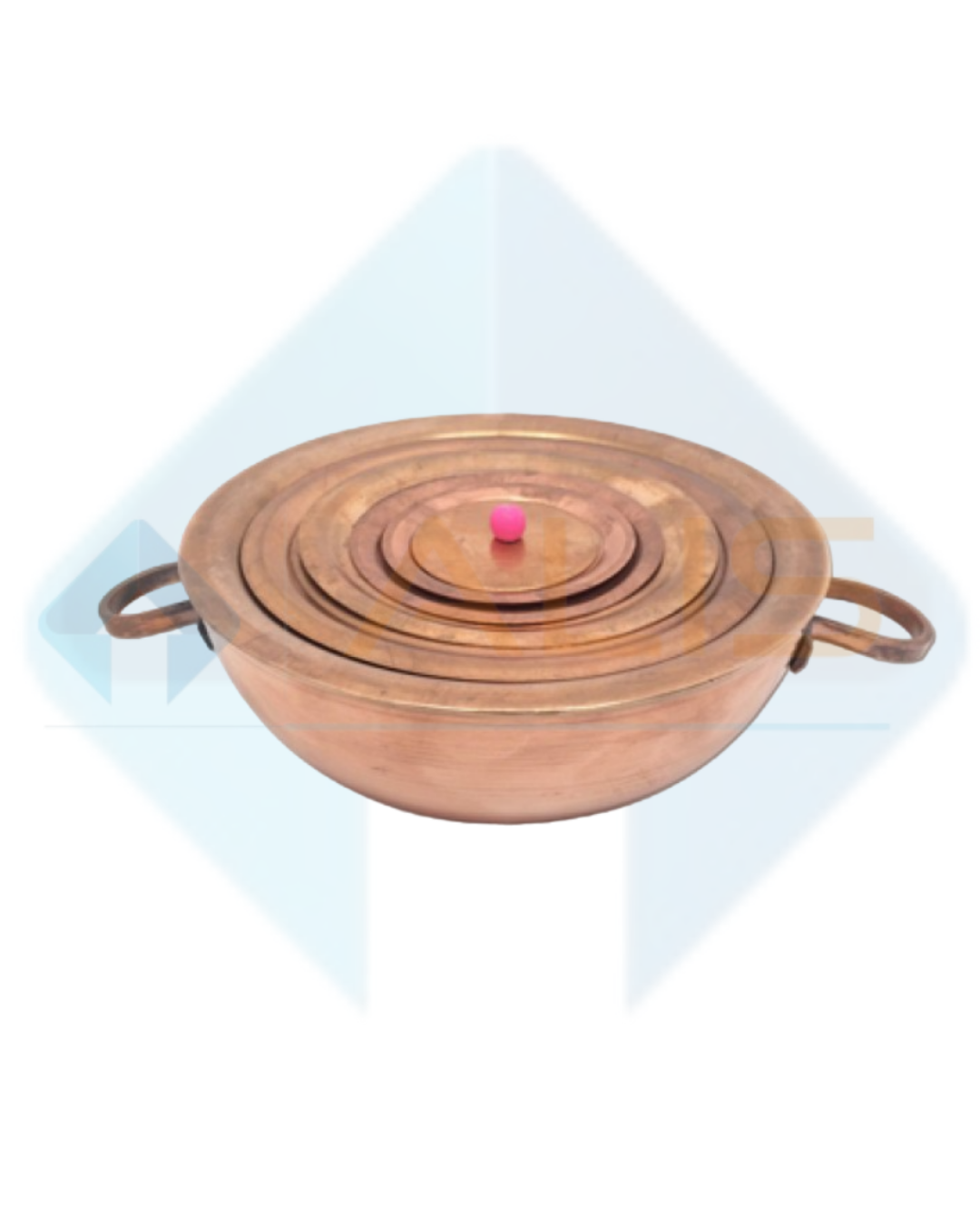 Hemispherical Copper Water Bath