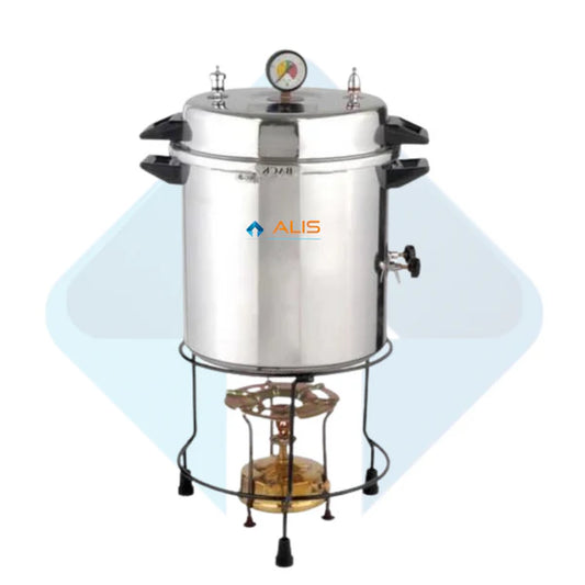 Non-Electric Autoclave, Aluminium, Seamless, Wingnut Type, Deluxe Quality