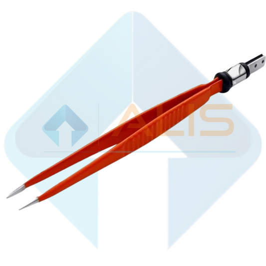 Non-Stick Bipolar Forceps Straight/Bayonet Orange Reusable Fine Tip 0.5