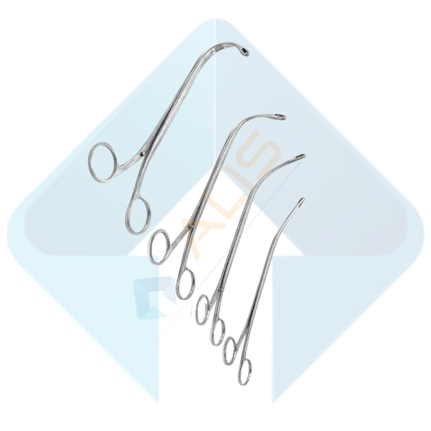 Stone Holding Forceps (Set of 4 Pcs.)