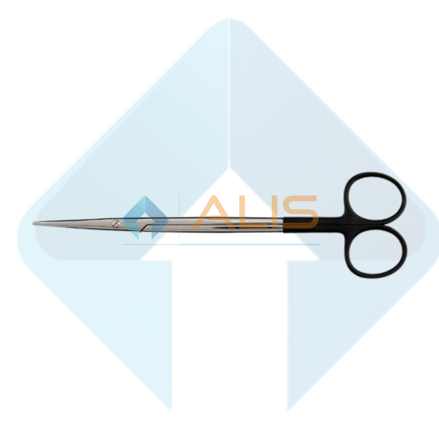 Supercut Metzenbaum Scissor (Straight) with Black Handle