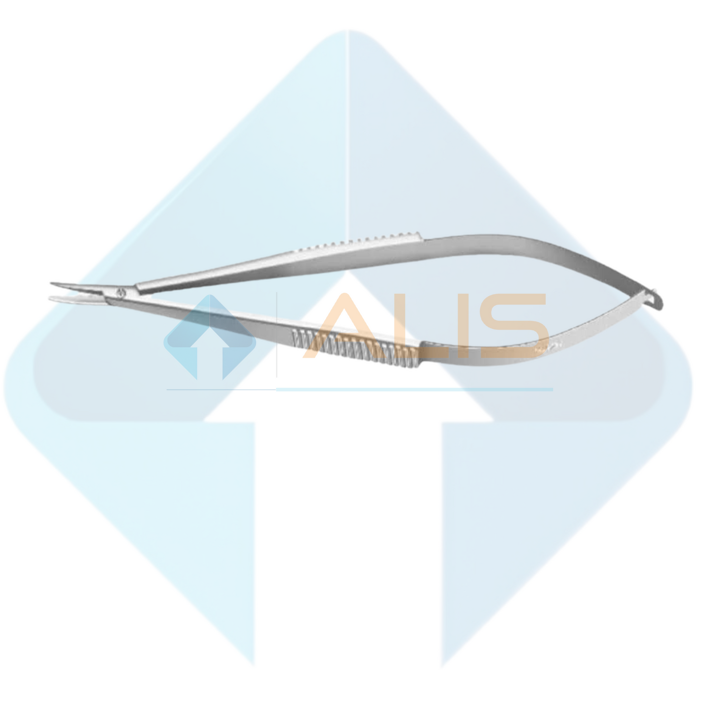 Castroviejo Needle Holder without Lock (Curved)