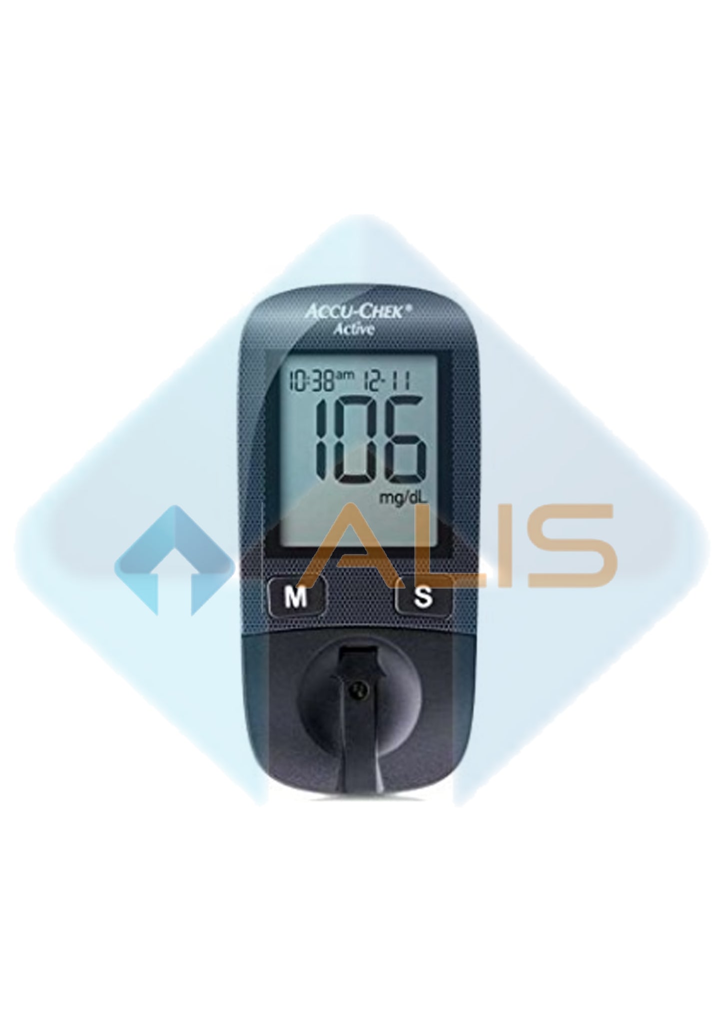 Accu-chek Active Glucometer Monitor With 10 Test Strips