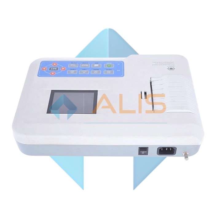 3 Channel ECG Machine with High Quality Waveforms