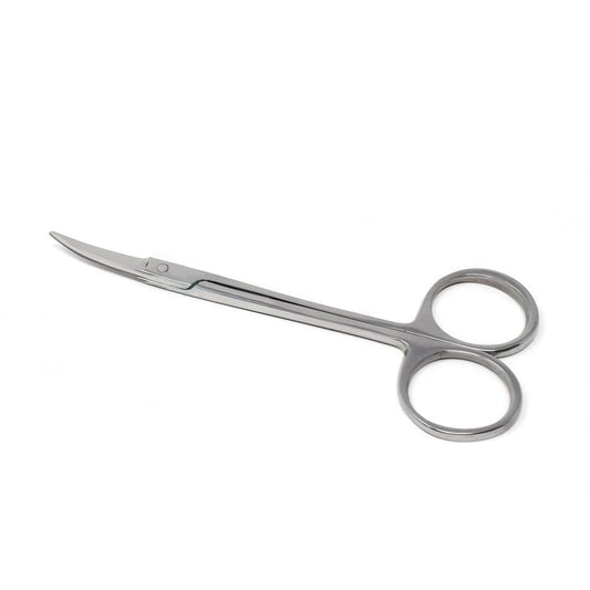 IRIS-Fine Scissors (Round Type)- S/S Cvd.