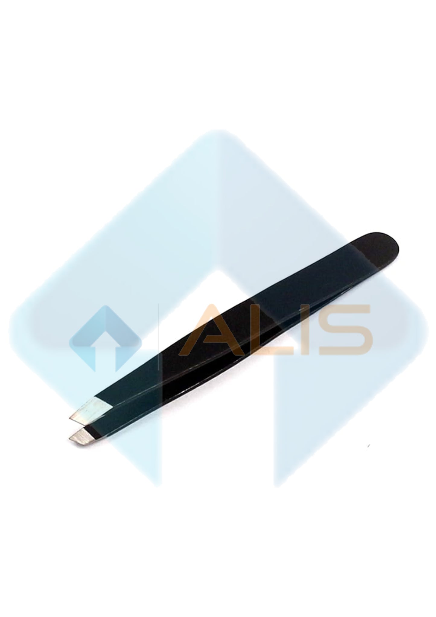 Black Galaxy Slant Tweezer Plucker Precision Tweezers For Eyebrows