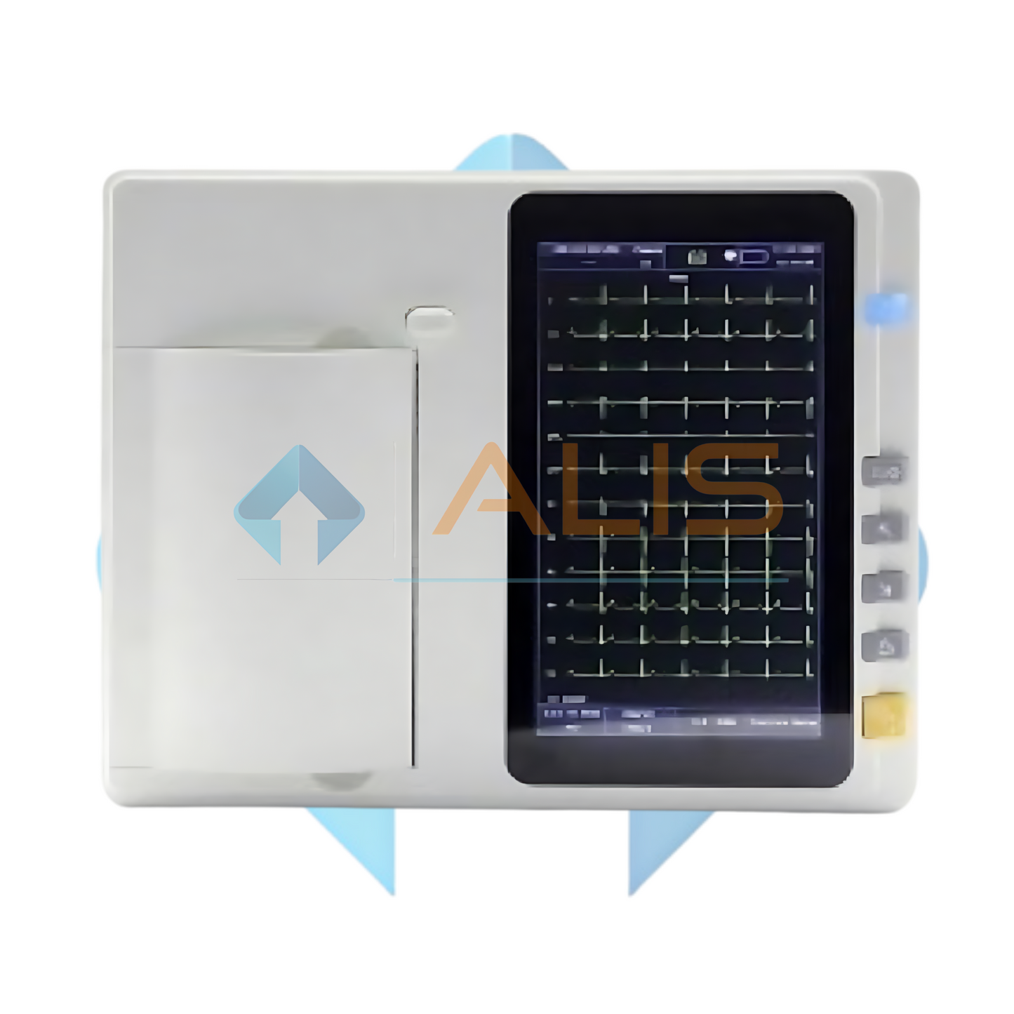 6 Channel ECG Machine with High Quality Waveforms