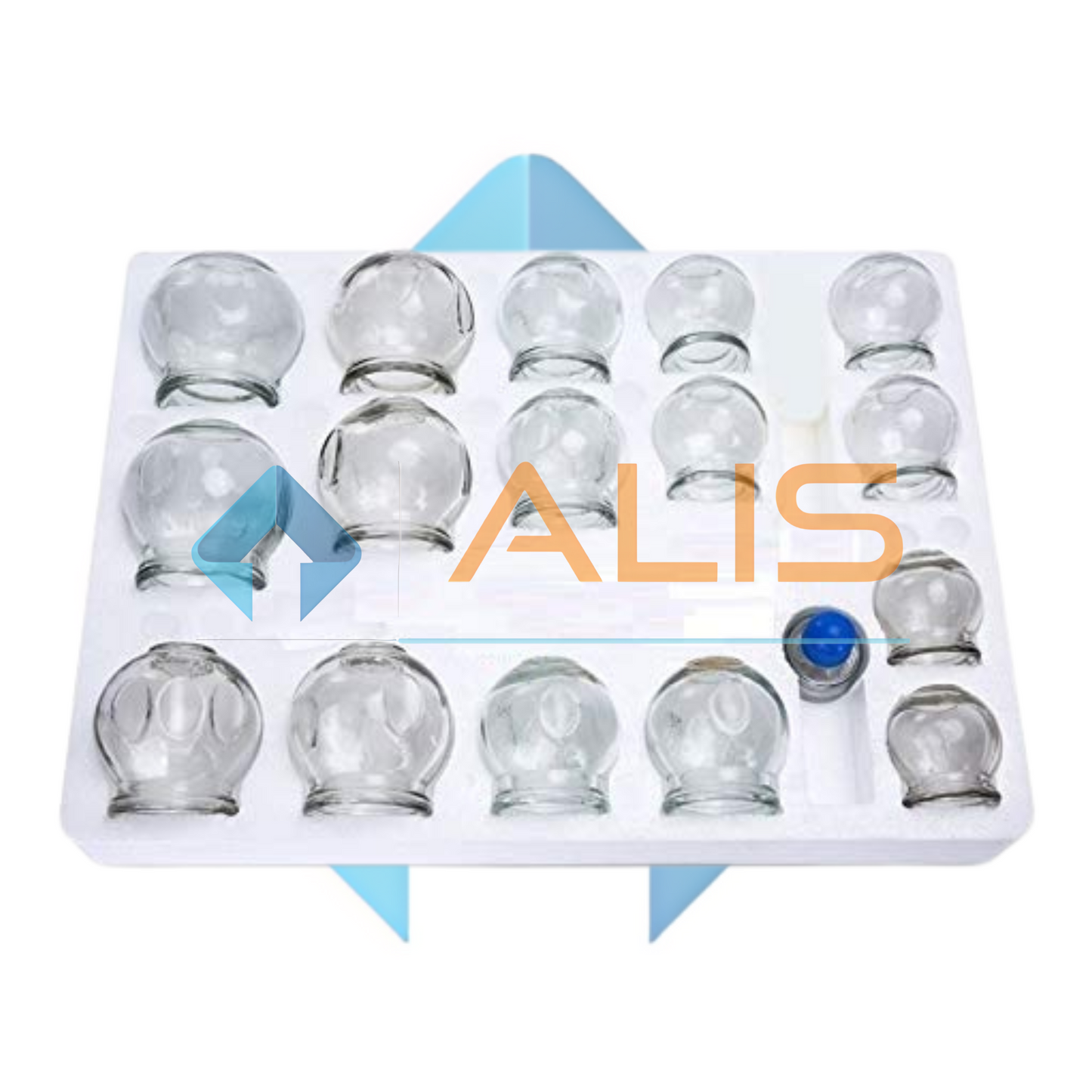 Acupressure Vacuum Fire Glass Cupping Therapy Kit