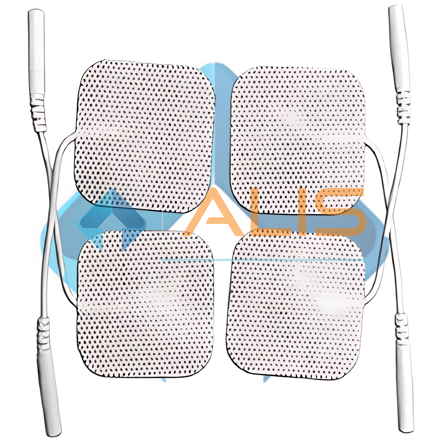 Adhesive Electrodes Pack of 2 -Contains 8