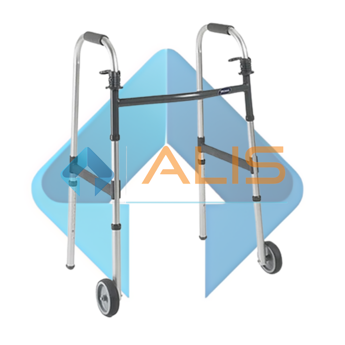 Aluminium Walker With Wheels