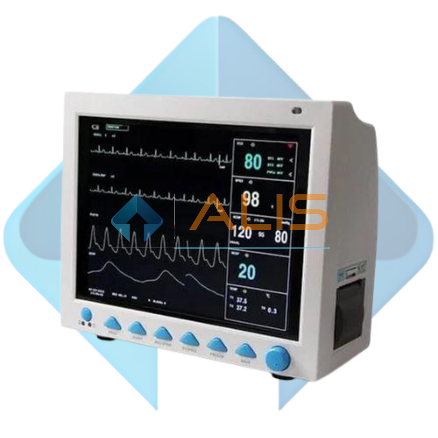 CONTEC CMS8000 ICU CCU Patient Monitor 12.1 Inch TFT