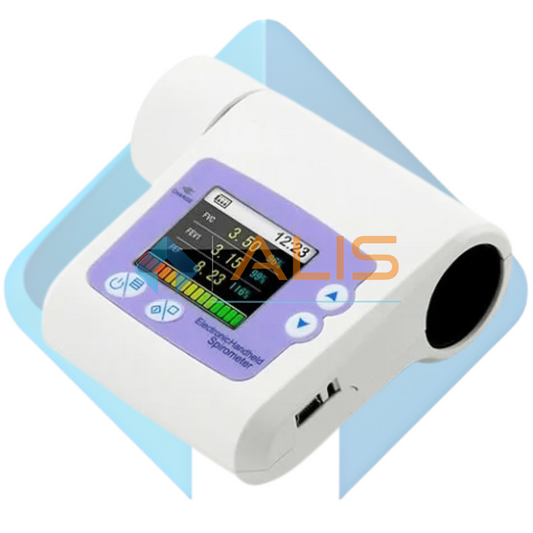 Digital Spirometer with Color LCD Display with1 Year Warranty