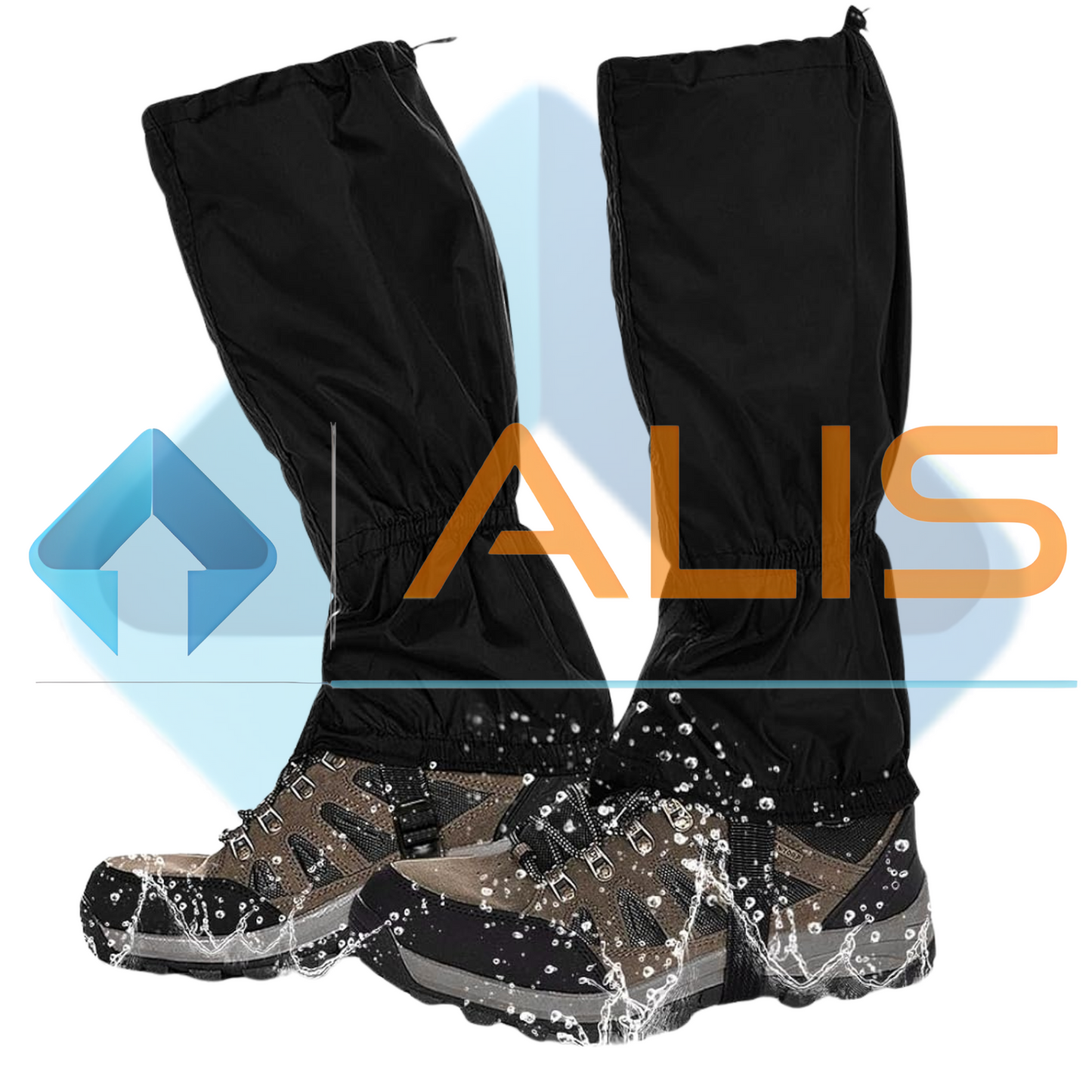 Gaiters in Pairs Set of 2 - Size 8,10,12,14