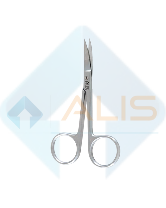 Nose and Eyebrows Hair Cutting straight Scissors Nail Cuticle Scissors/Manicure Scissors Straight for Beard/Mustache, Nose Hair, Ear Hair, Eyebrow and Eyelashes Cutting