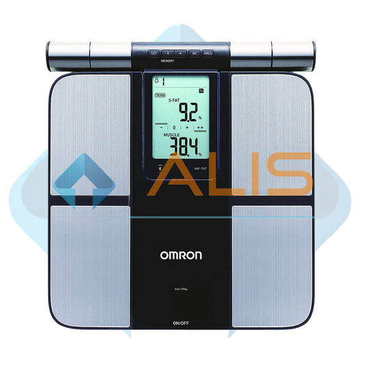 Omron HBF 702T Digital Body Composition Monitor, Silver