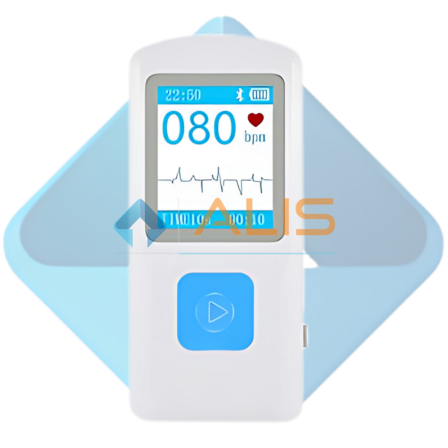 Portable Finger Touch ECG Monitor PM-10 for Home and Clinic Use