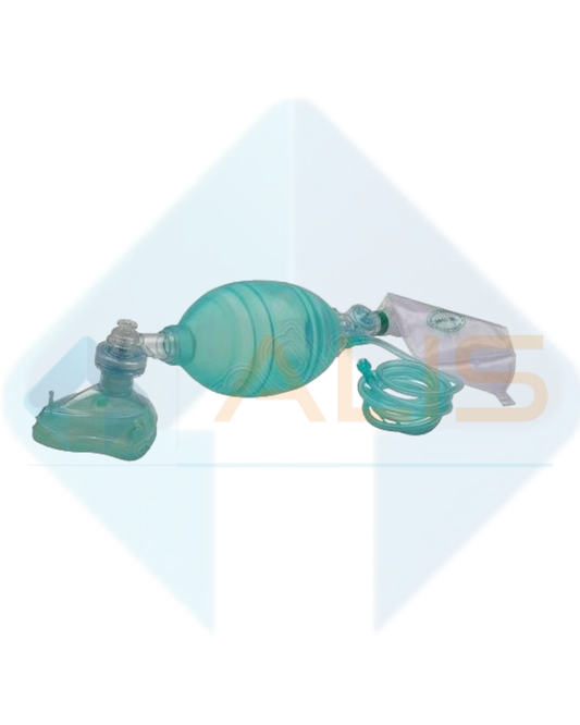 Silicone Artificial Resuscitator (Ambu Type Bag) Adult - White