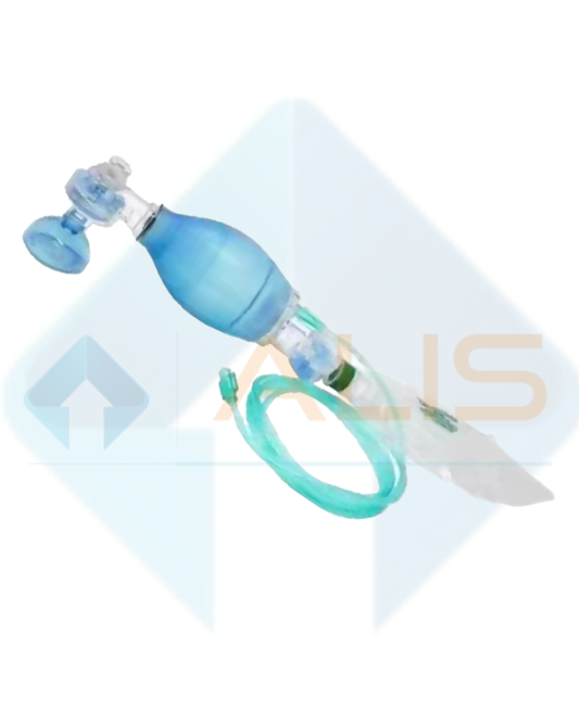 Silicone Artificial Resuscitator (Ambu Type Bag) Child - Blue