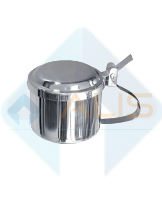 Sputum Mug with Cover (Stainless Steel)