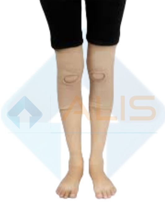 Tubular Knee Support with Center Hole