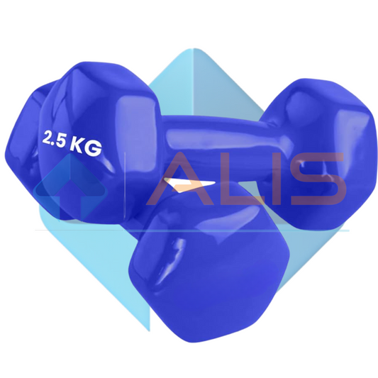 Vinyl Dumbell 2.5Kg Delux Quality