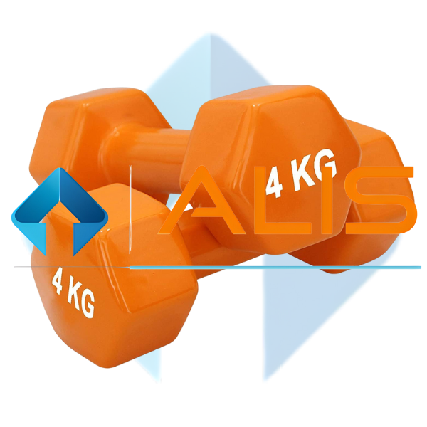 Vinyl Dumbbell 4 Kg (1 Pair)