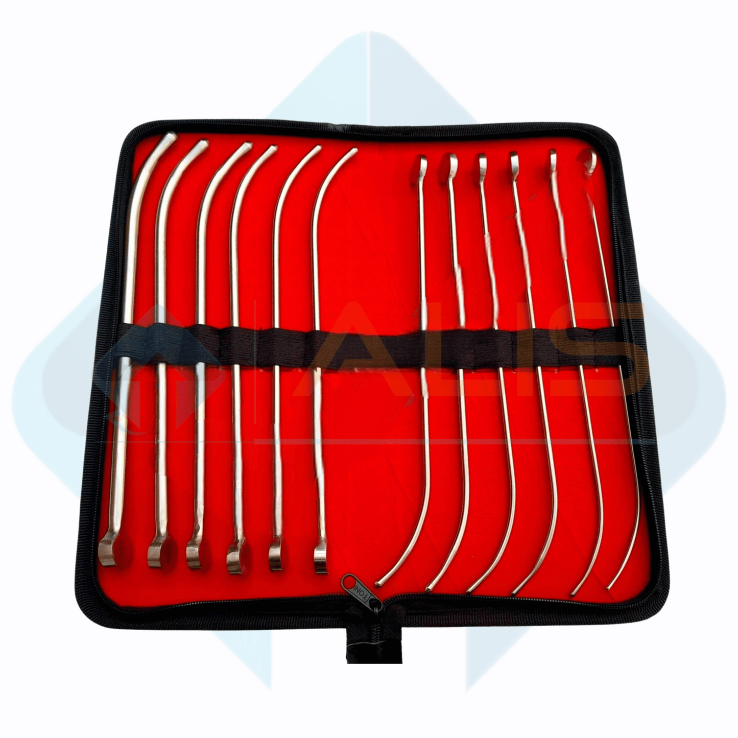 Urethral Sound Bougie Clutton (Set of 12 Pcs.)