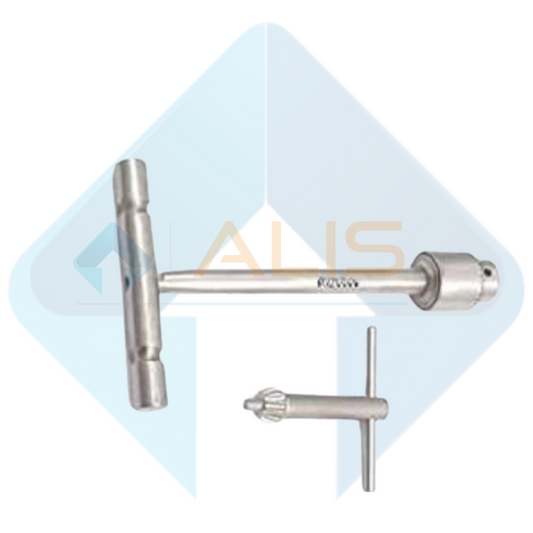 Bone Drill And Accessories-Orthopedic T-Handle with Chuck & Key