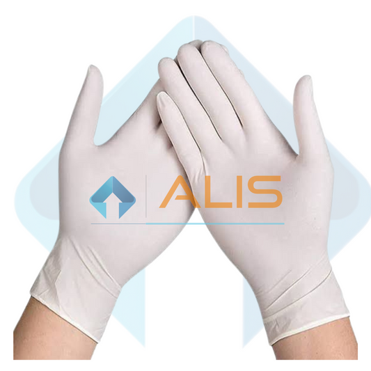 Examination Gloves Latex, Non Sterile (Pack of 100 Pcs.)